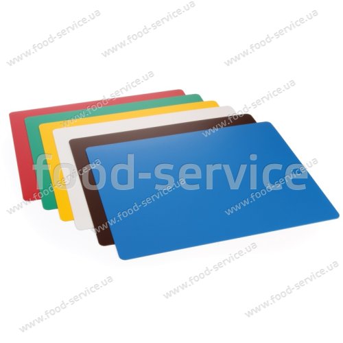 Подкладки для резки Hendi 826300 6шт HACCP 380x305x(H)1,4